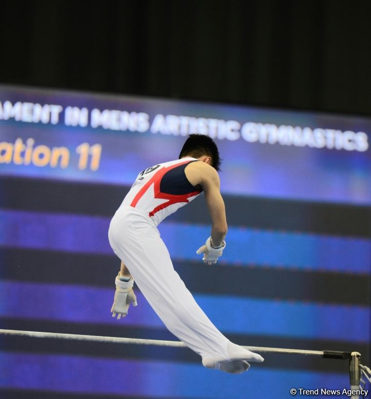 Лучшие моменты первого дня  Международного турнира по мужской спортивной гимнастике AGF Junior Trophy (ФОТО)