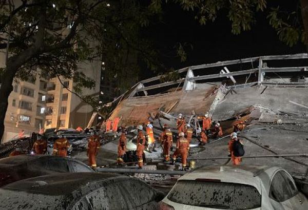 Из-под завалов рухнувшего в Китае отеля вытащили 50 человек