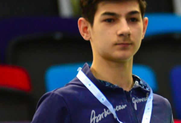 Азербайджанский гимнаст завоевал "серебро" Международного турнира AGF Junior Trophy в вольных упражнениях