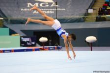 В Баку стартовали финальные соревнования первого Международного турнира по мужской спортивной гимнастике AGF Junior Trophy (ФОТО)