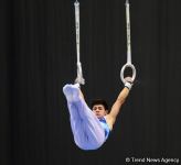 Finals of AGF Junior Trophy International Tournament in Men's Artistic Gymnastics continue at National Gymnastics Arena (PHOTO)