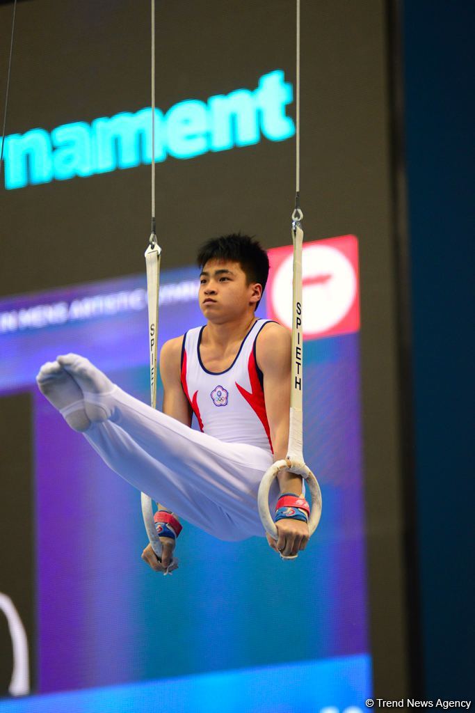 Finals of AGF Junior Trophy International Tournament in Men's Artistic Gymnastics continue at National Gymnastics Arena (PHOTO)