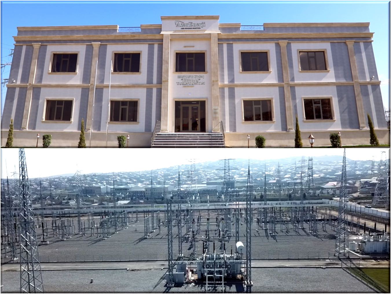 Power substation in Azerbaijan's Khirdalan city under reconstruction (VIDEO)