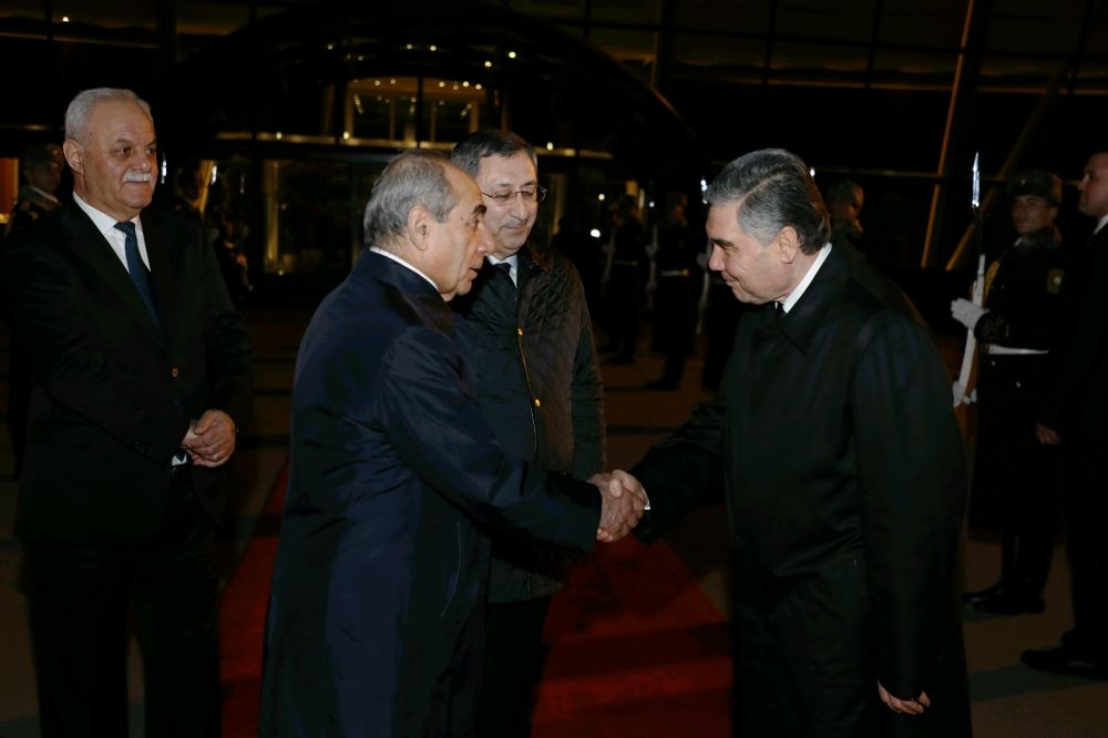 Завершился визит Президента Туркменистана Гурбангулы Бердымухамедова в Азербайджан (ФОТО)