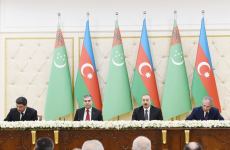 Azerbaijan, Turkmenistan signed bilateral documents (PHOTO) (VIDEO) - Gallery Thumbnail