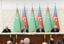 Azerbaijan, Turkmenistan signed bilateral documents (PHOTO) (VIDEO)