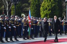 Official welcome ceremony held for President of Turkmenistan Gurbanguly Berdimuhamedov (PHOTO/VIDEO)