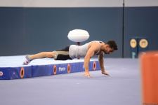 В Национальной арене гимнастики в Баку проходят подиумные тренировки участников Кубка мира FIG по спортивной гимнастике (ФОТОРЕПОРТАЖ)
