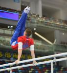 Podium training of athletes involved in FIG Artistic Gymnastics Apparatus World Cup underway at National Gymnastics Arena in Baku (PHOTO)