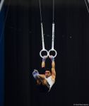 Podium training of athletes involved in FIG Artistic Gymnastics Apparatus World Cup underway at National Gymnastics Arena in Baku (PHOTO)