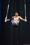 Podium training of athletes involved in FIG Artistic Gymnastics Apparatus World Cup underway at National Gymnastics Arena in Baku (PHOTO)