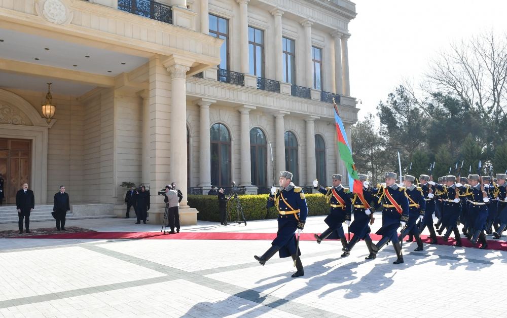 Official welcome ceremony held for President of Turkmenistan Gurbanguly Berdimuhamedov (PHOTO/VIDEO)