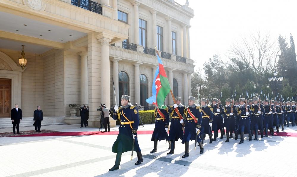 Official welcome ceremony held for President of Turkmenistan Gurbanguly Berdimuhamedov (PHOTO/VIDEO)