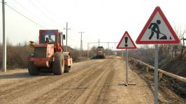 Zərdabda 7 km uzunluğunda avtomobil yolunun yenidən qurulmasına start verilib (FOTO) - Gallery Thumbnail