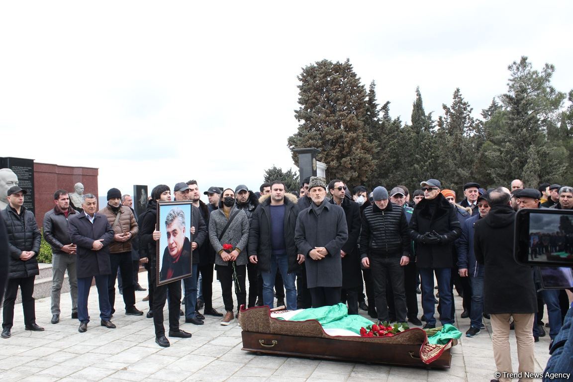 Церемония прощания с народным артистом Азербайджана Рафаэлем Дадашовым (ФОТО)