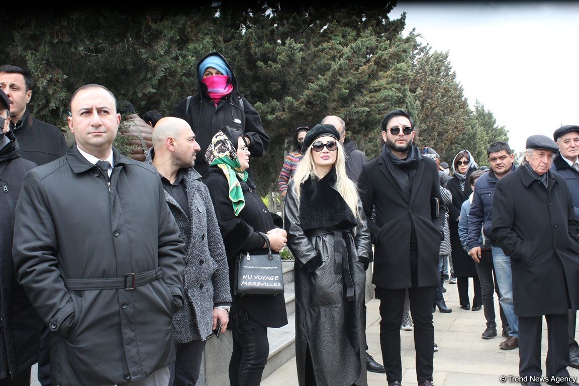Церемония прощания с народным артистом Азербайджана Рафаэлем Дадашовым (ФОТО)