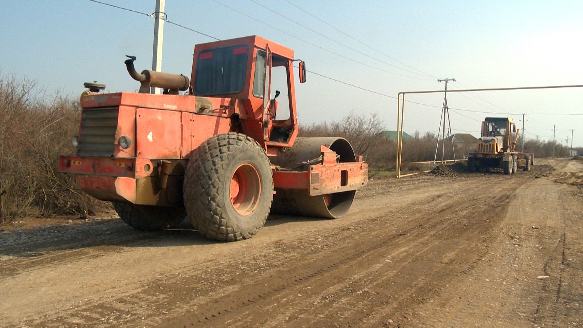 Zərdabda 7 km uzunluğunda avtomobil yolunun yenidən qurulmasına start verilib (FOTO) - Gallery Image