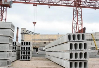 Азербайджанская  компания о сокращении объема  продаж  железобетонных конструкций