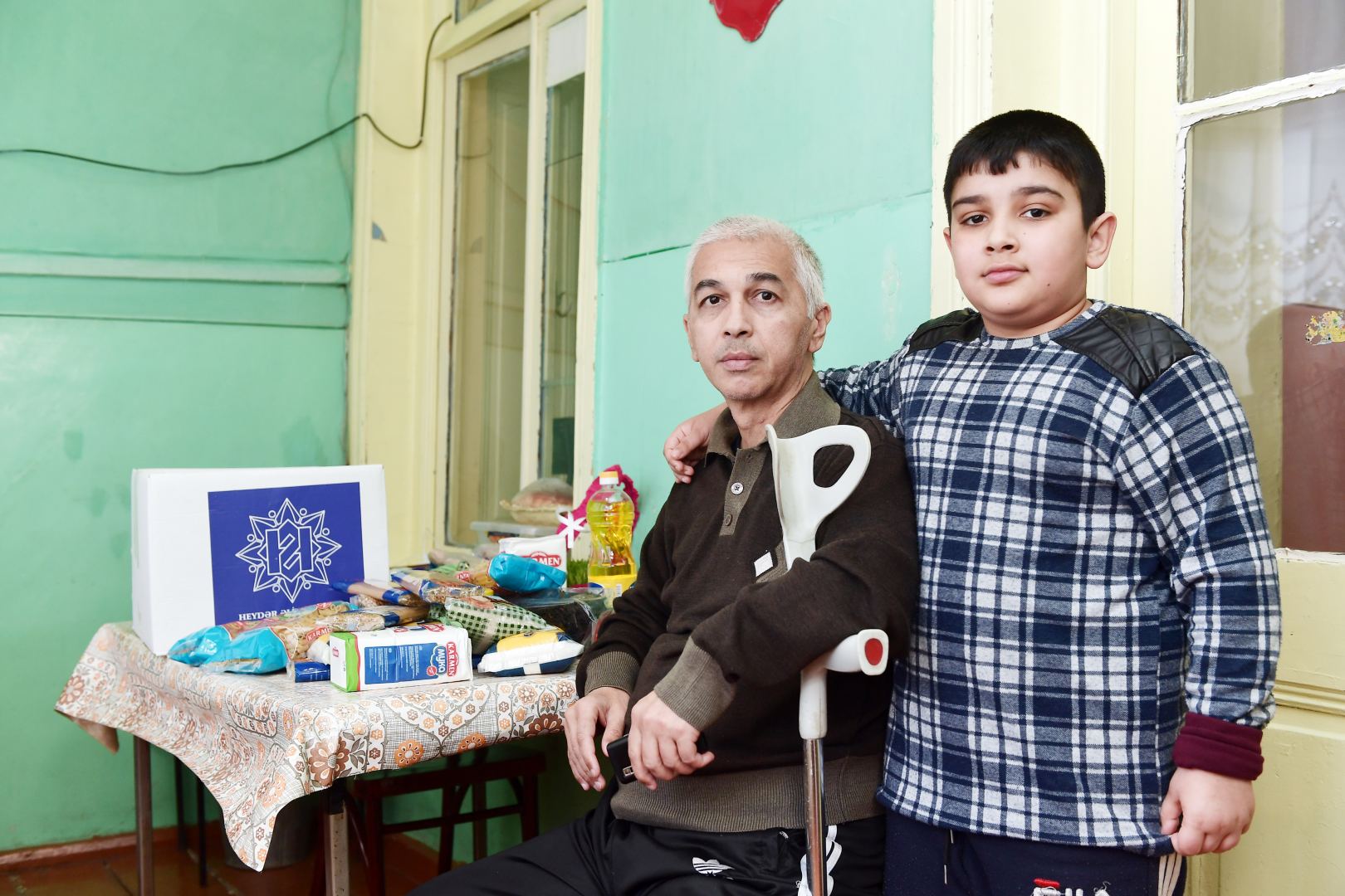 Фонд Гейдара Алиева раздал малообеспеченным семьям подарки по случаю праздника Новруз (ФОТО)