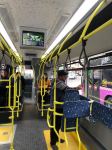 В  Баку в автобусах установлены емкости с дезинфицирующим раствором (ФОТО)
