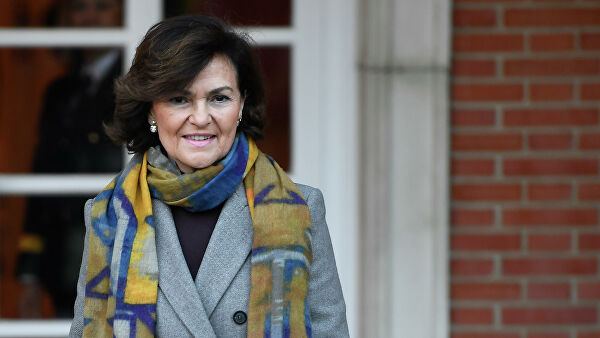 Spain's Deputy PM Carmen Calvo tests positive for coronavirus