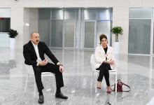 President Ilham Aliyev, First Lady Mehriban Aliyeva attended opening of “Yeni klinika” medical institution in Baku (PHOTO/VIDEO) - Gallery Thumbnail