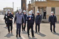 SOCAR's president visits Heydar Aliyev Oil Refinery (PHOTO)