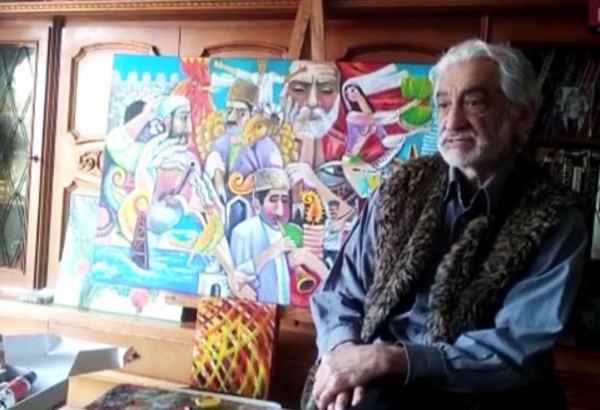 Народный художник Ашраф Гейбатов призвал жителей Азербайджана соблюдать домашний карантин(ВИДЕО)