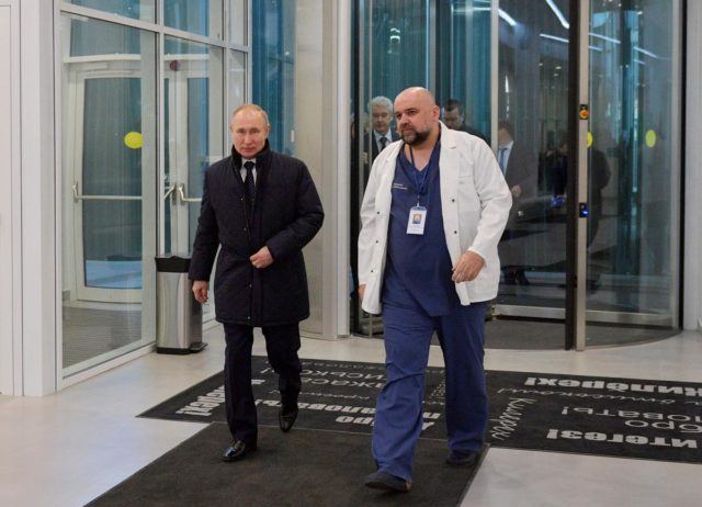 Russian doctor who met Putin last week diagnosed with coronavirus