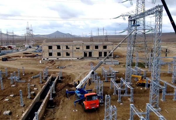 Azerbaijan's Azerenergy reconstructing major strategically important substation