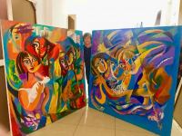 Азербайджанские художники на Кипре готовят работы, посвященные борьбе с коронавирусом (ВИДЕО, ФОТО)