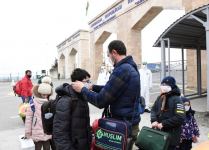 DSX Rusiyadan gələn azərbaycanlıların ölkəyə keçidini təmin edib (FOTO)