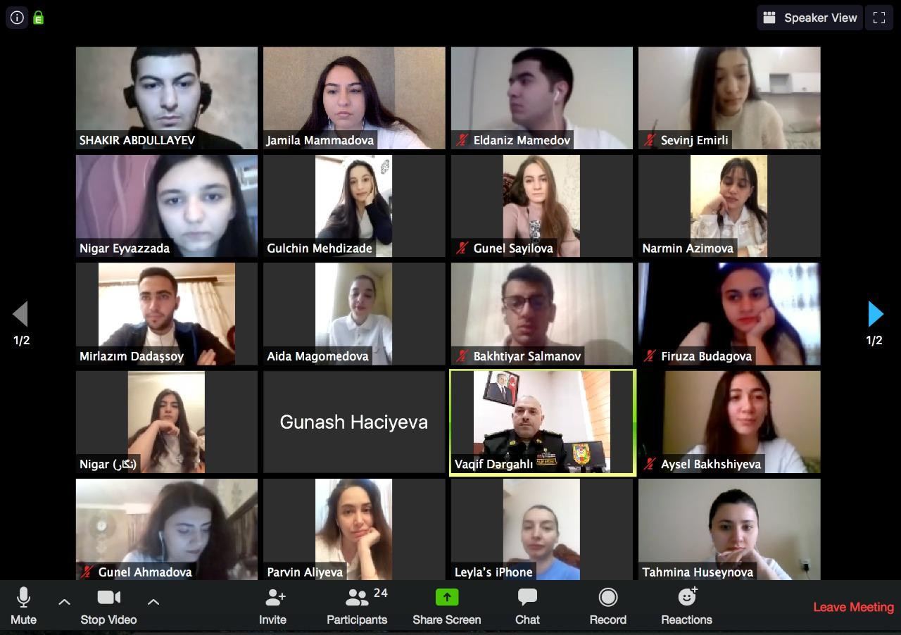 МИД Азербайджана приступило к организации онлайн-лекций и встреч для "Волонтеров дипломатии"