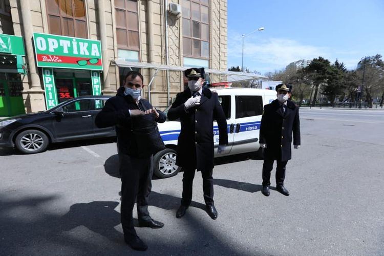 Bakıda xüsusi karantin rejimini pozan şəxslər aşkarlanır (FOTO)