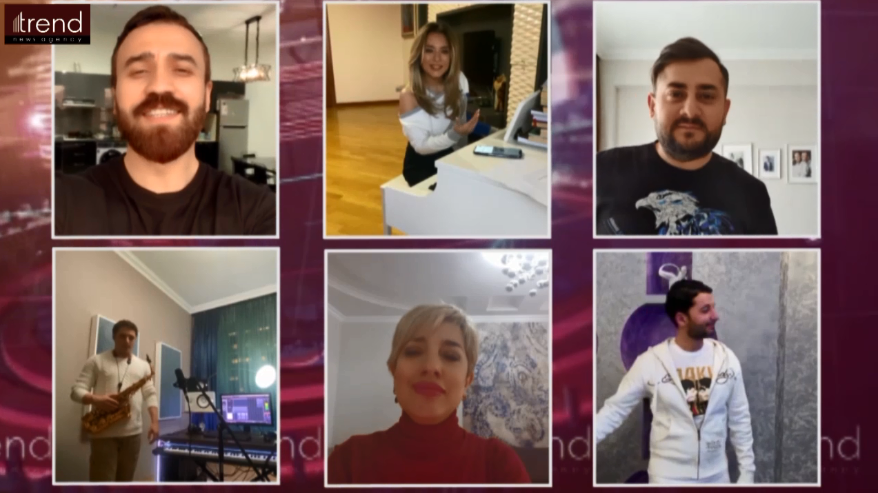 Азербайджанские звезды присоединились к кампании #Evdəqal - Видеопроект АМИ Trend