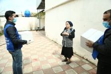 YAP Gəncə şəhər təşkilatının yardım aksiyaları mütəmadi xarakter alıb (FOTO/VİDEO)