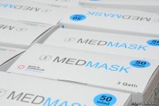 Azərbaycanda tibbi maska istehsalına başlandı (FOTO/VİDEO)
