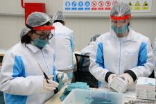 Azerbaijan launches production of medical masks (PHOTO/VIDEO) (UPDATE)