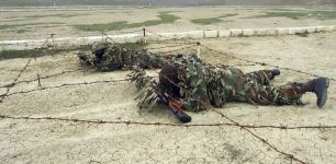 В армии Азербайджана проверяется уровень подготовки снайперов (ФОТО/ВИДЕО)