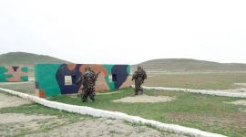Azərbaycan Ordusunda snayperlərin hazırlığı yoxlanılır (FOTO/VİDEO)