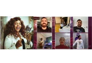 Gloria Gaynor supports video project of Azerbaijan’s Trend News Agency on #EvdəQal campaign (PHOTO, VIDEO)