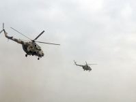 Вертолетные подразделения ВВС Азербайджана проводят тренировочные полеты (ФОТО/ВИДЕО)