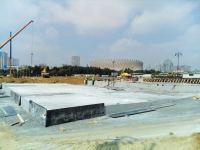 “Qazax Sement Zavodu” koronavirusla bağlı inşa olunan xəstəxanaları betonla təmin edir (FOTO)