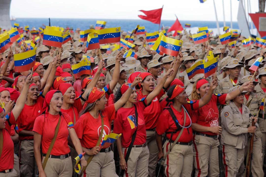 Мадуро заявил, что численность народного ополчения Венесуэлы превысила 4,1 млн