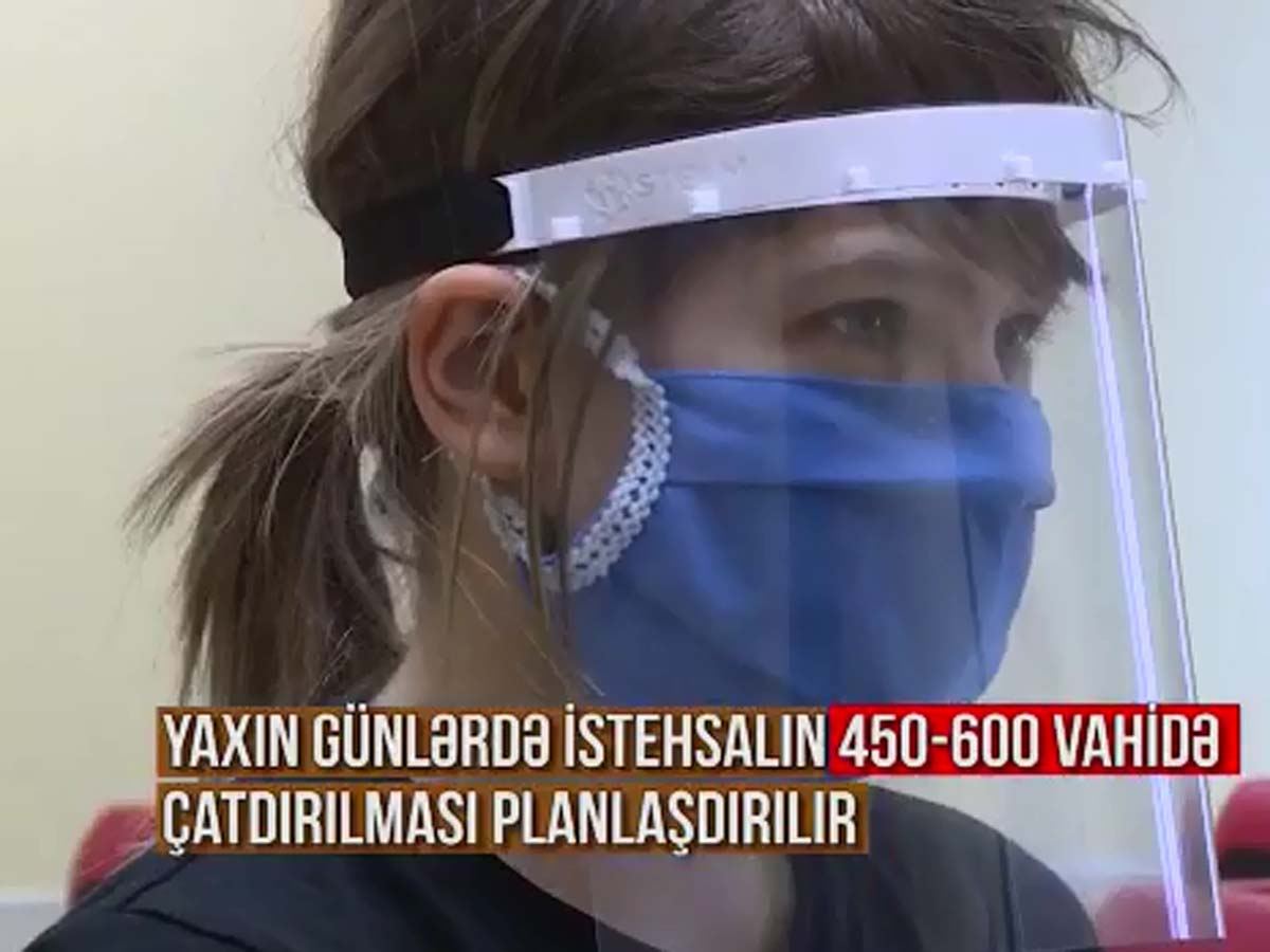 В Азербайджане медработникам роздано более 1500 защитных экранов для лица (ВИДЕО)