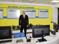 Президент Ильхам Алиев принял участие в открытии после реконструкции Главного управленческого, научно-образовательного и лабораторного комплекса ОАО «Азерэнержи» (ФОТО/ВИДЕО)