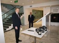 Президент Ильхам Алиев принял участие в открытии после реконструкции Главного управленческого, научно-образовательного и лабораторного комплекса ОАО «Азерэнержи» (ФОТО/ВИДЕО) (версия 2)