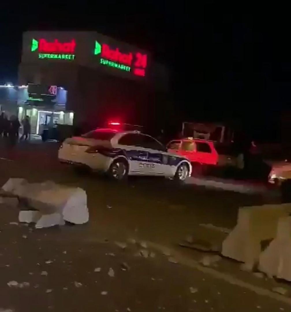 Три человека пострадали в ДТП в Баку (ВИДЕО, ФОТО)