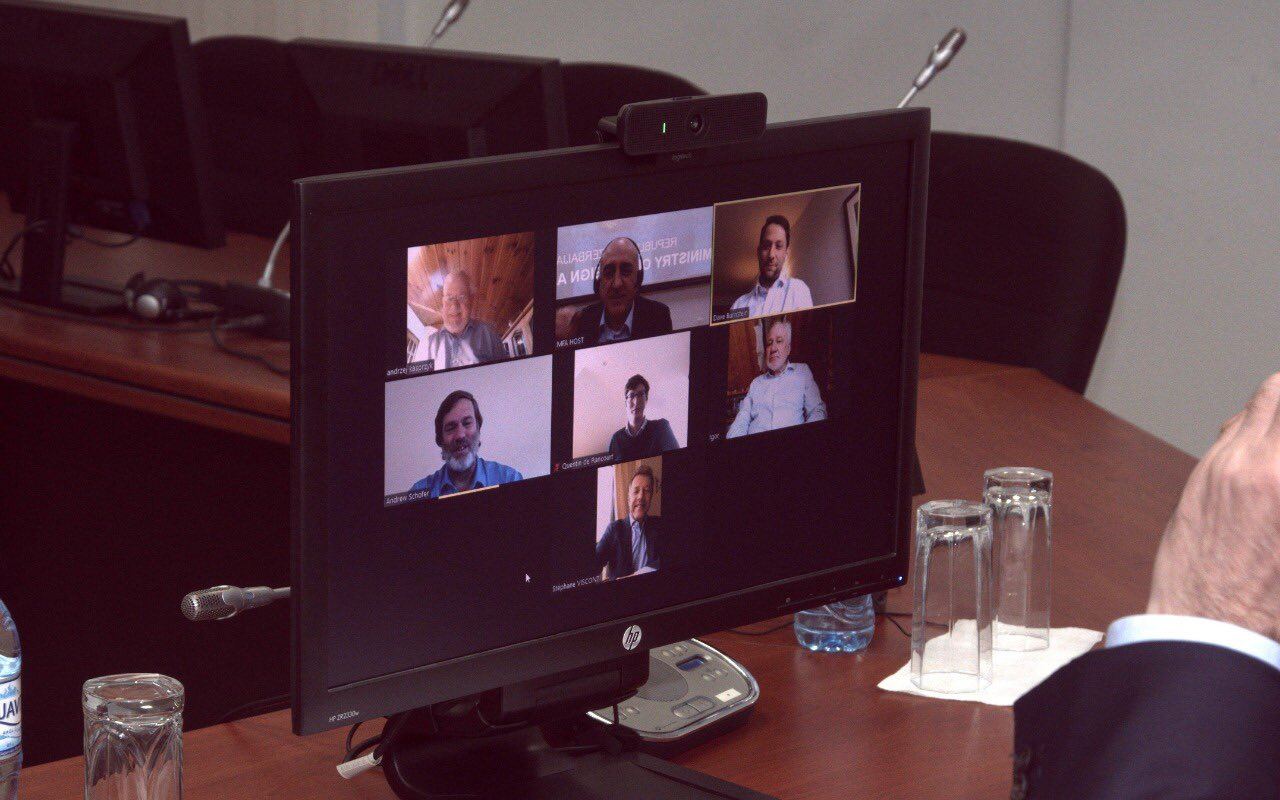 Проходит встреча глав МИД Азербайджана и Армении в формате видеоконференции (ФОТО)