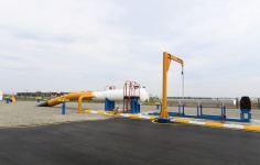 Президент Ильхам Алиев принял участие в открытии магистрального газопровода, проложенного в Сумгайыт (ФОТО/ВИДЕО)
